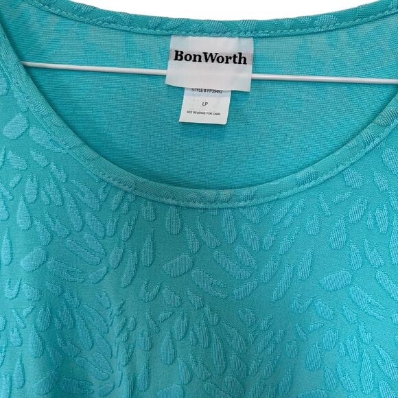 Vintage BonWorth 2-Pc Set Knit Pullover and Lace Jacket LP Y2K 90s Cottagecore - Picture 7 of 8